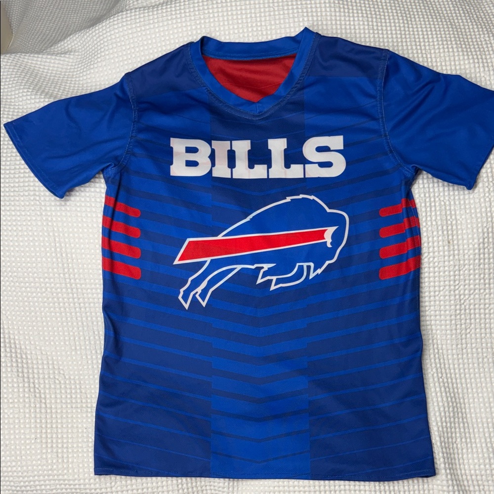 Buffalo Bills Youth Blue and Red Jersey - Medium